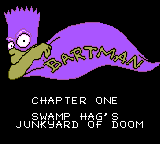 The Simpsons - Bartman Meets Radioactive Man Title Screen
